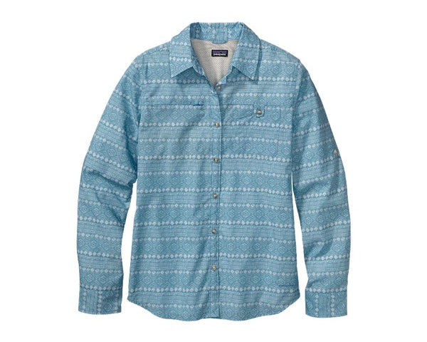 Patagonia Women's Long Sleeved Island Hopper II Shirt - Skipper