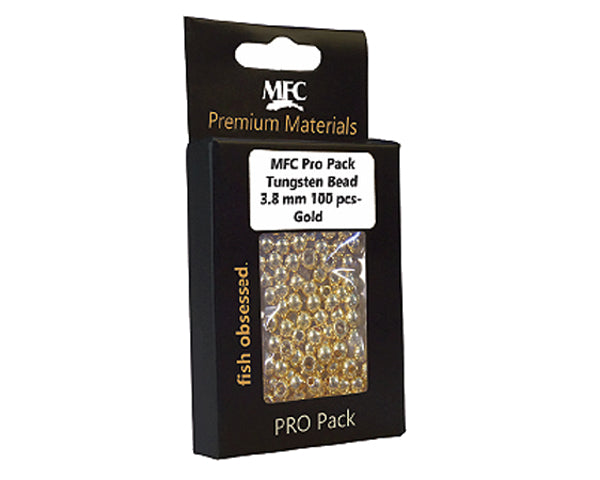 Pro Pack Tungsten Bead - 100 pcs - Gold