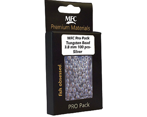 Pro Pack Tungsten Bead - 100 pcs -Silver