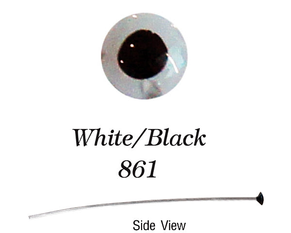 Stalk Eyes - White/Black