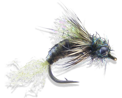 Skinny-Skin Caddis Emerger - Olive - #14