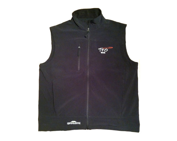 TFO Black Fleece Vest