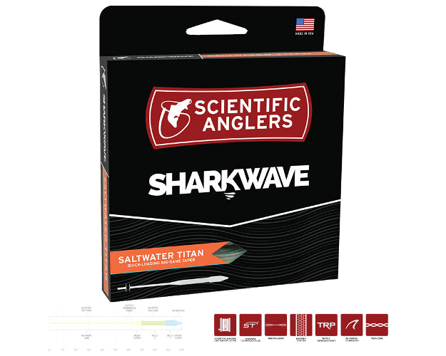 SharkWave Saltwater Titan Fly Line